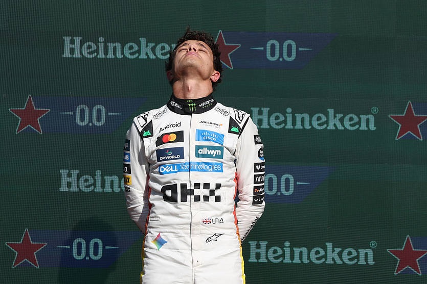 Норріс стає в один ряд із Шумахером