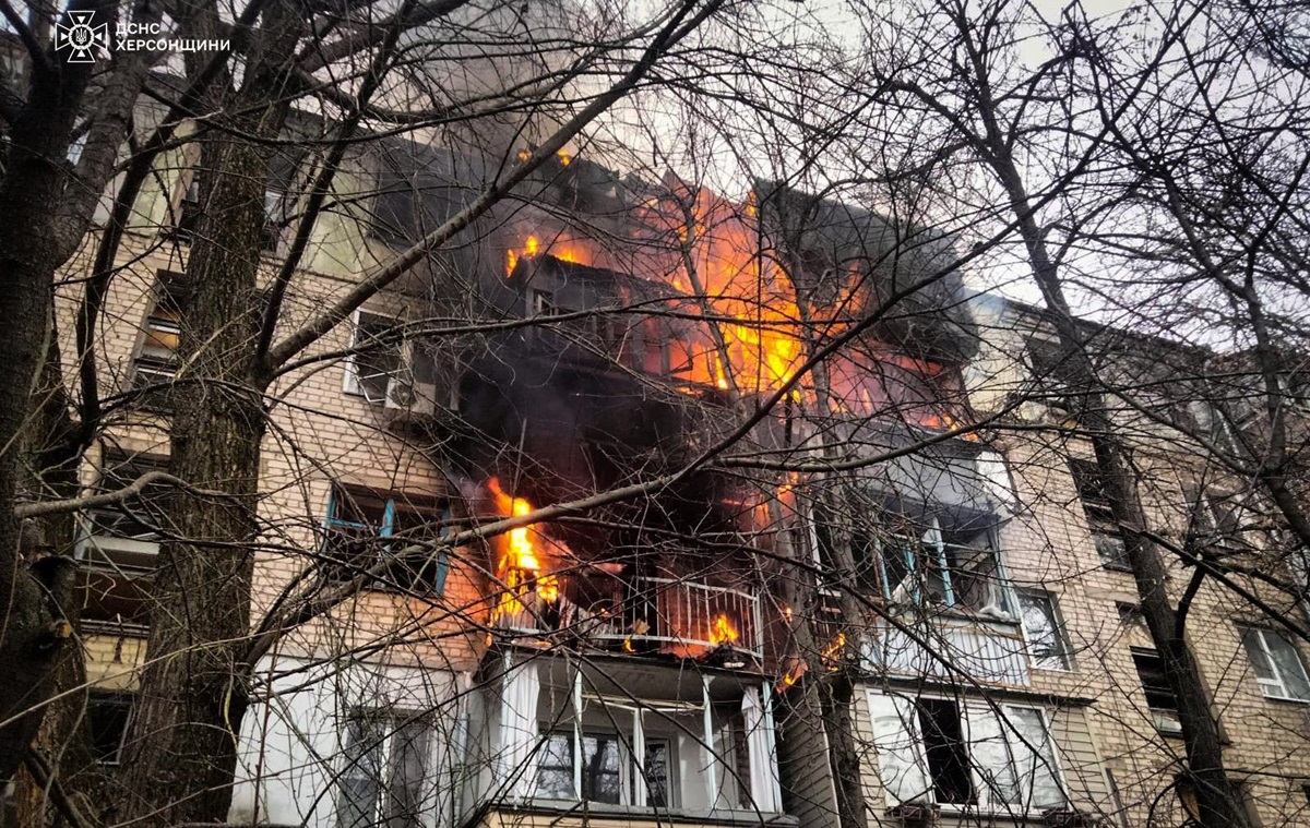 У Херсоні семеро поранених через російські обстріли