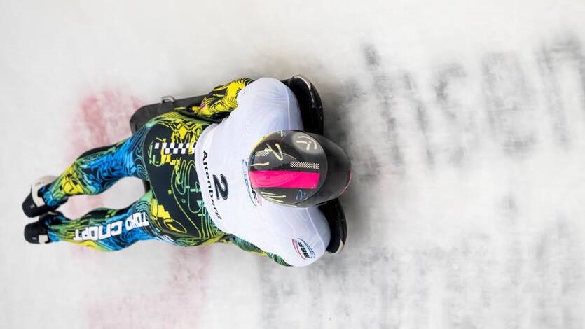 Гераскевич оновив особисте досягнення на Кубку світу зі скелетону