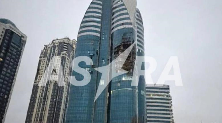 У Чечні через удар дрона в будівлі Грозний-сіті прогримів вибух – ЗМІ