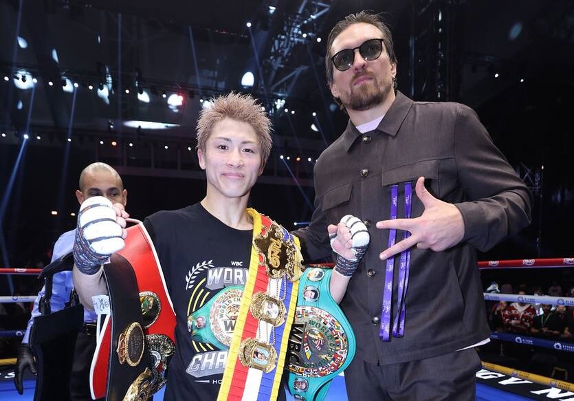 Новини спорту - Усик привітав Іноуе з перемогою на ринзі