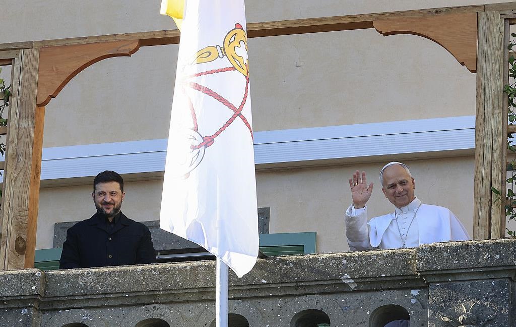 Зеленський зустрівся з Папою Римським