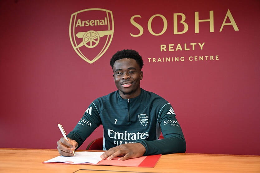 Арсенал і Сака продовжують співпрацю до 2031 року