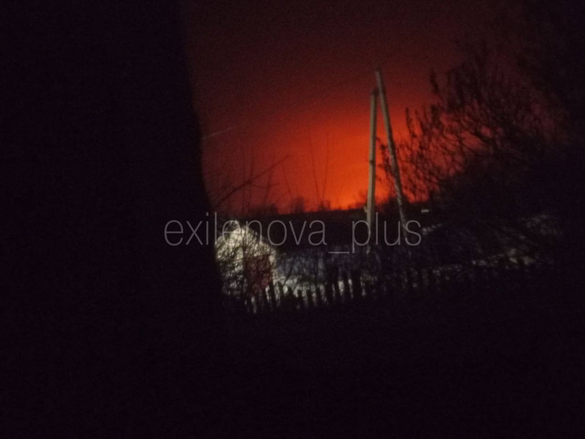 У Самарській області РФ велика пожежа: уражено ГПЗ