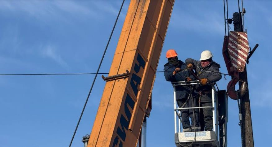 У Запоріжжі відновили подачу електроенергії після російського обстрілу