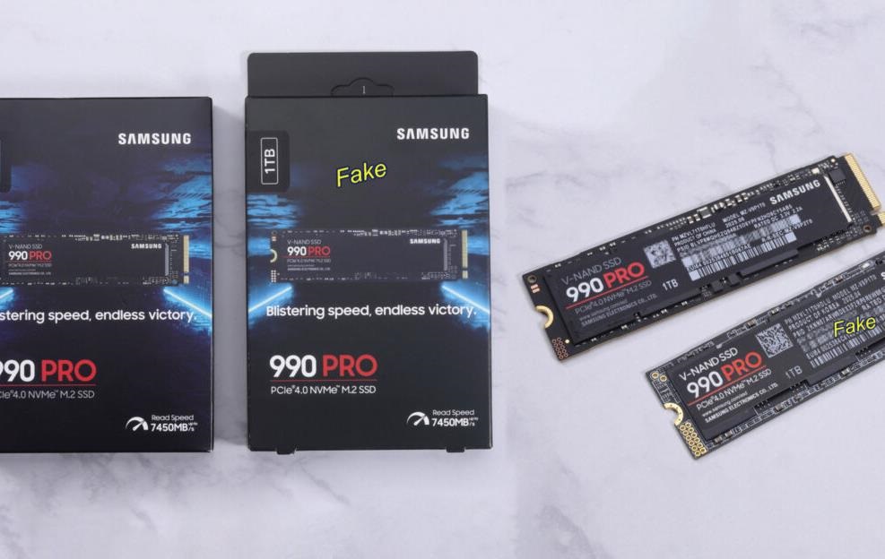На ринку з’явилися підроблені SSD-накопичувачі під виглядом дисків Samsung
