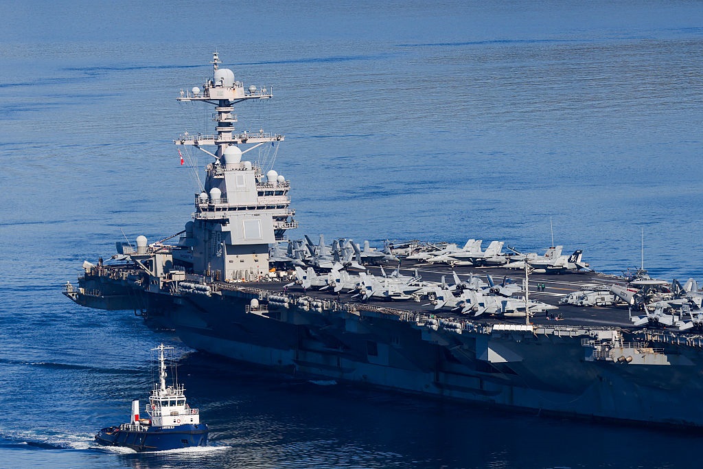 Найбільший авіаносець США залишить Близький Схід після пожежі