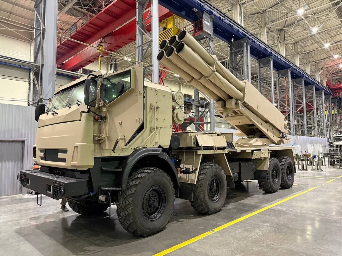 РФ готує розрахунки РСЗВ Сарма для застосування в Україні – Сили оборони