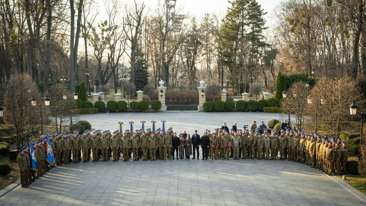 Володимир Зеленський привітав бійців Національної гвардії України з професійним святом