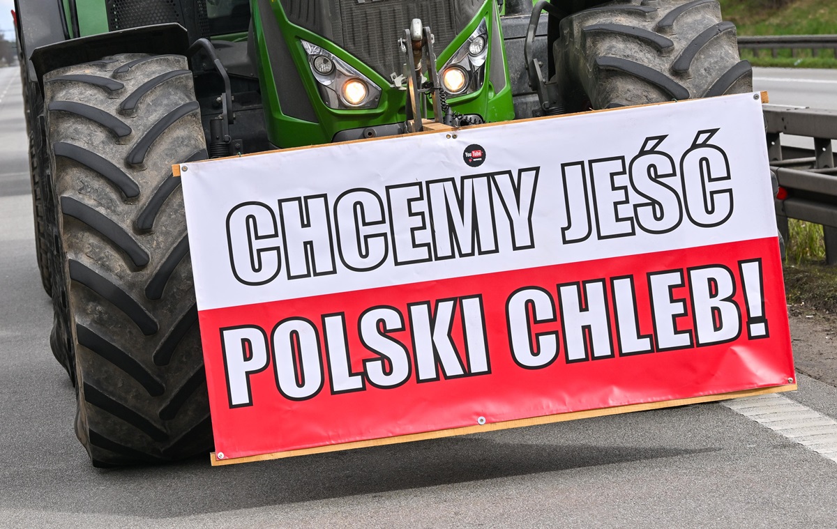 В Польщі заблокувала майже 60 тонн агропродукції України