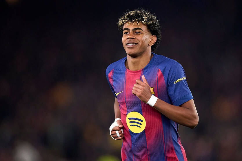 Ямаль наймолодшим підкорює Лігу чемпіонів 10-м голом