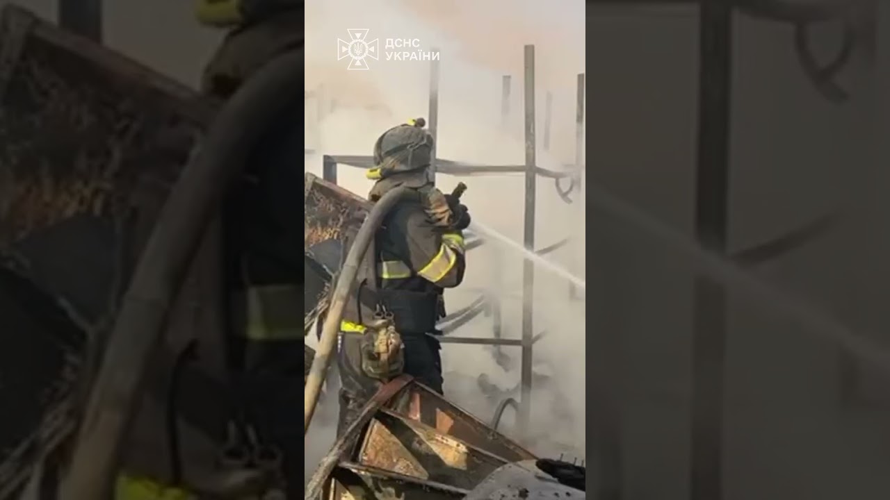 МАСШТАБНА ПОЖЕЖА: Окупанти спопеляють Херсон