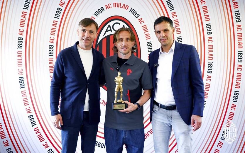 Модріч у 14-й раз став футболістом року в Хорватії