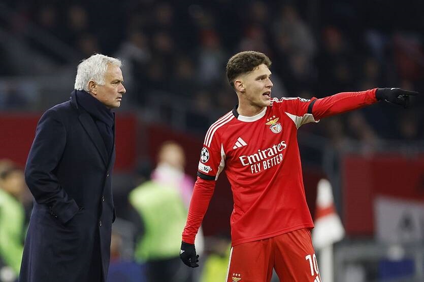 Моурінью пояснив, чому Судаков не зіграв проти Спортінга