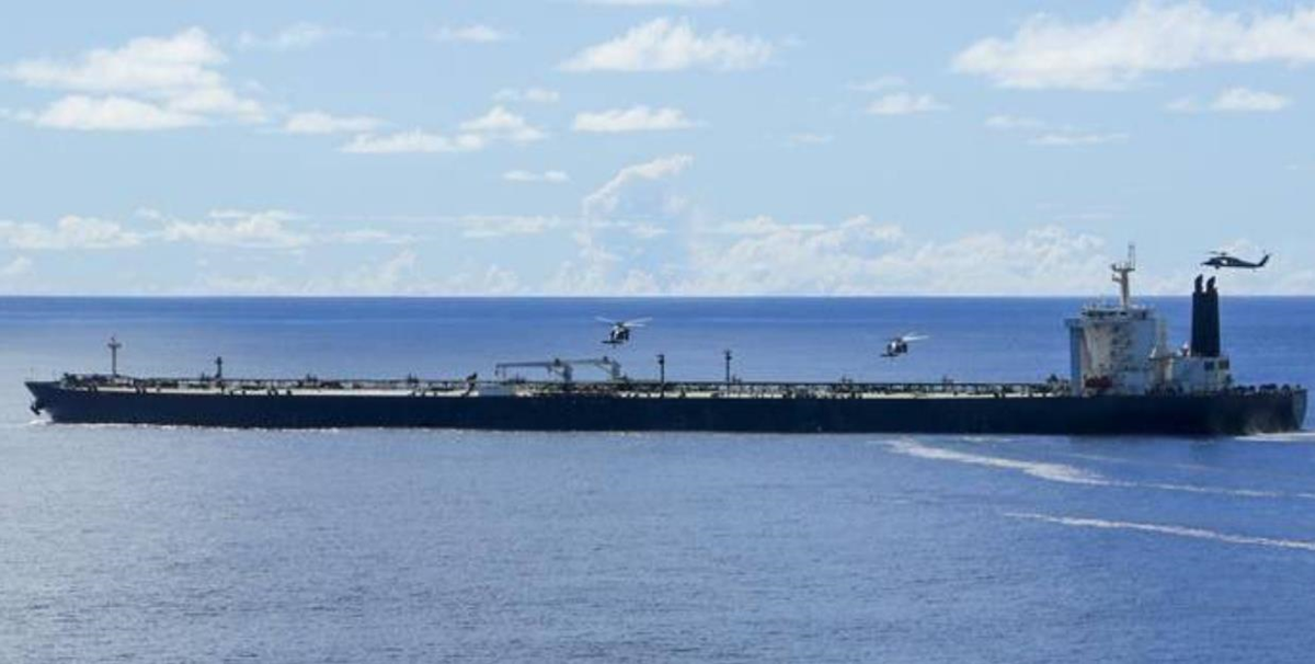 США перехопили судно з іранською нафтою