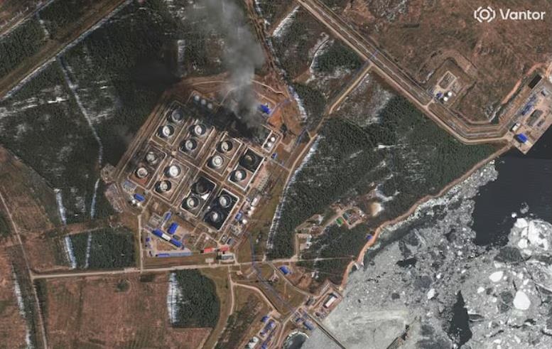 ЗМІ оцінили ураження нфтотерміналів РФ на Балтиці