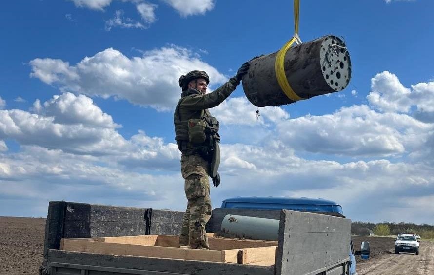 На Кіровоградщині знешкодили ракету з двома зарядами по 400 кг